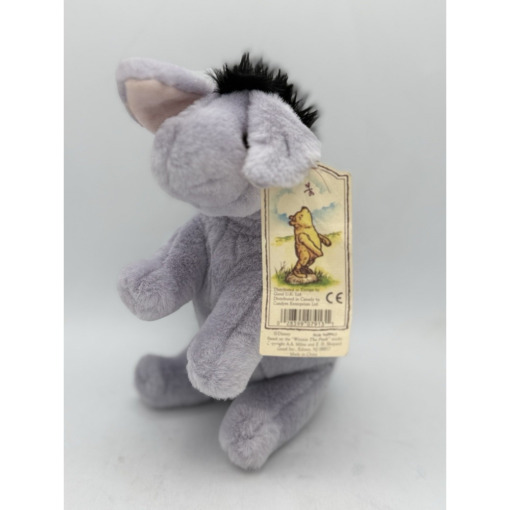 Gund Classic Pooh Eeyore Plush HTF *NWT* Disney Stuffed Animal